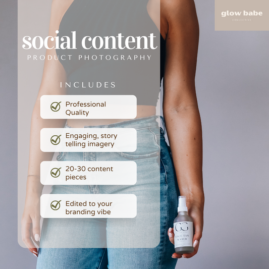 Social Content: Product Photography