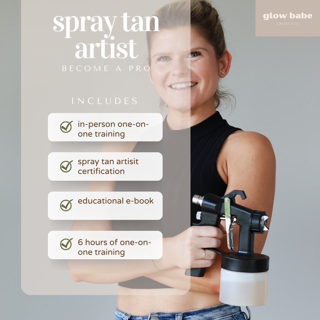 Certification Spray Tan Artist: In-Person Training